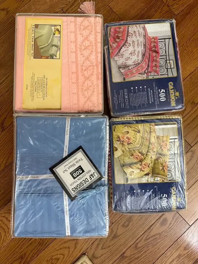 Brandnew sheet sets Queen,Double and Twin/single size in Beds & Mattresses in Mississauga / Peel Region - Image 4
