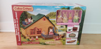 Calico Critters Log Cabin Gift Set