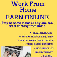 Work from home, earn online, be your own boss 
