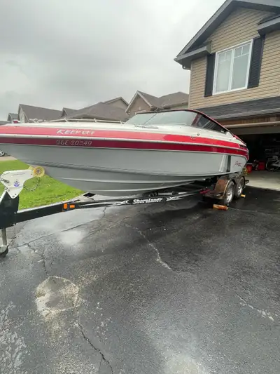Looking at selling my boat I’ve owned for 3 season 1987 doral Phazer 454 alpha one Mooring cover Cam...