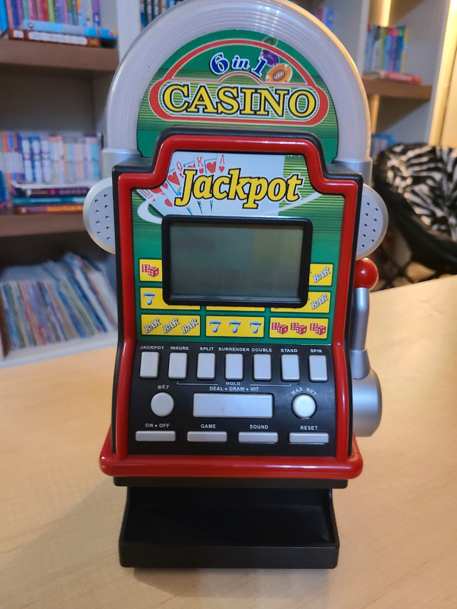 Electronic 6 in 1 Tabletop Casino in Toys & Games in Calgary - Image 2