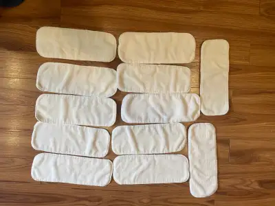 Microfibre inserts for cloth diaper