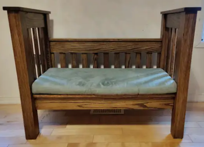 Solid Oak Bench, View more