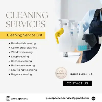 Pure Space Co. ✨ Detailed Home Cleaning | , View more