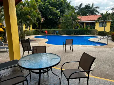 2 bedroom condo 15 minute walk to beach 5 min drive to town of Coco with several restaurants and sho...