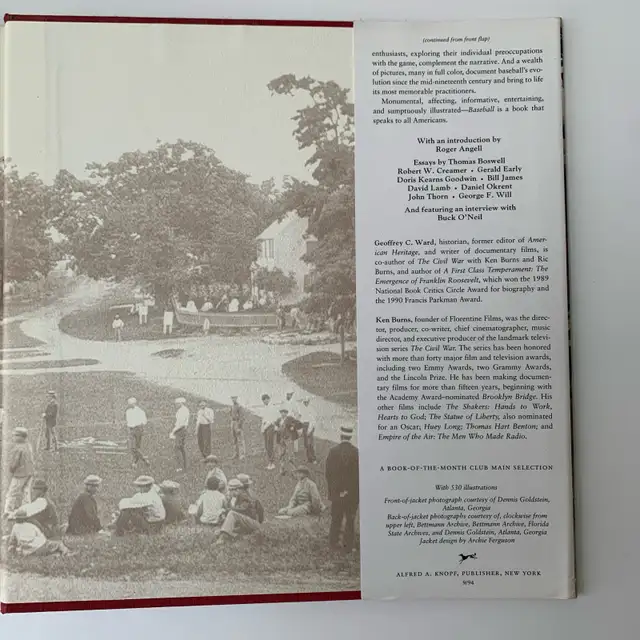 1994 Baseball: An Illustrated History Hardcover Book in Other in City of Toronto - Image 6