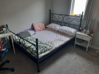 Double Bed + Mattress Set, Like New - Only $249 (Jysk Quality!)