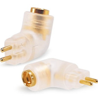 new 1 Pair MMCX Female (Contact Cable) to 0.78mm 2Pin Male