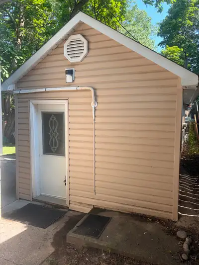 Newly Renovated Garden suite Separate building Separate Entrance 1 Bedroom Separate Entrance. (no co...