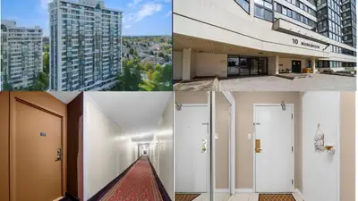 Condon for rent 2 BR + Den 10 Markbrook Ln #1410 Etobicoke,