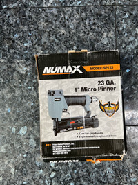 Numax 23 gauge 1 inch micro pin nailer 