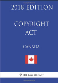 2018 Edition ACTS - CANADA - Copyright - PATENT - TM