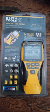 Klein tools 3 pro cable tester kit
