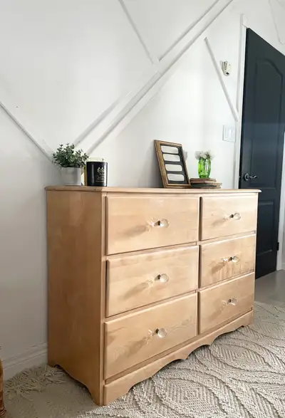 refinished dresser , View more