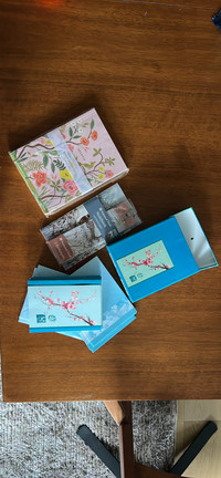 Journal, Notebook and Japanese Cards