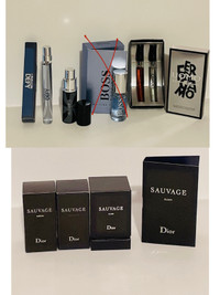 Men's Q mini travel size perfumes brand new