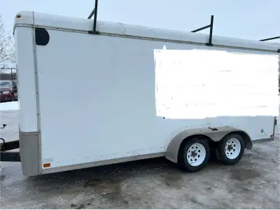H&H enclosed trailer Barn doors No leaks in roof $5800 as is $7000 new tires and axels