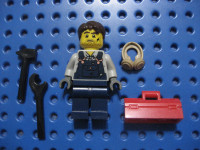 Lego Minifigure Blacksmith Mechanic Repairman