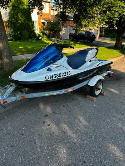 2004 Kawasaki STX-12f 4 Stroke Jet Ski and Trailer please read entire add. This jet ski is not curre...