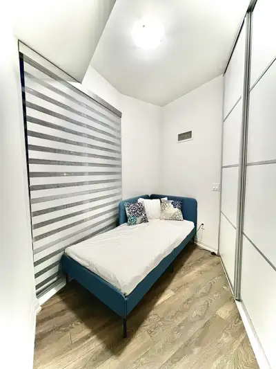 Address: 10 Meadowglen Place, Toronto This furnished private bedroom and bathroom rental includes yo...