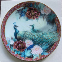 Collector Plates - "Gardens of Paradise"