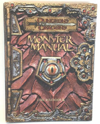 DUNGEONS DRAGONS MONSTER MANUAL CORE RULE BOOK III COMME NEUF