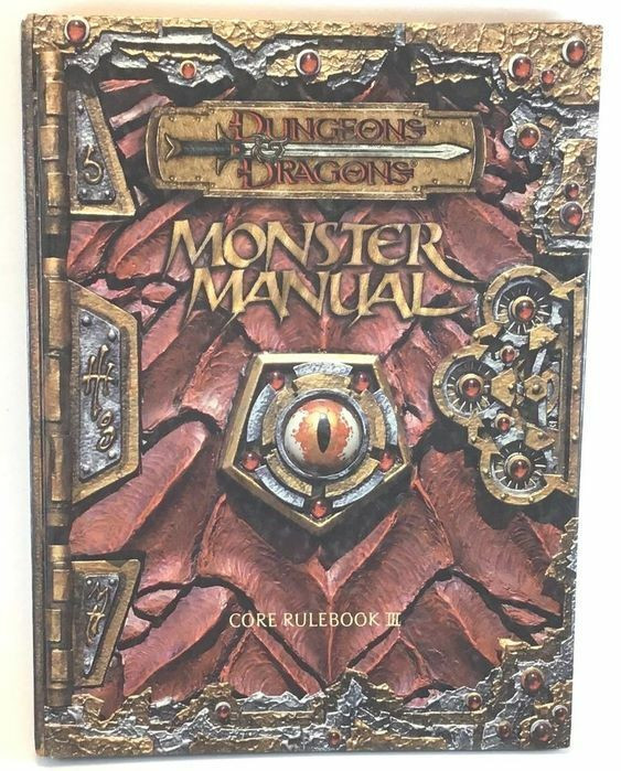 DUNGEONS DRAGONS MONSTER MANUAL CORE RULE BOOK III COMME NEUF dans Autre  à Laval/Rive Nord