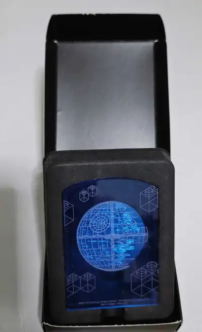 Lego death star coin, View more