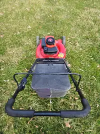 Red Gas Lawn mower 4HP Mastercraft 21'' BAG