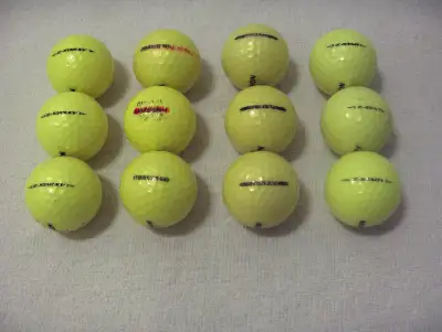 Srixon Bridgestone optic yellow used golf balls, View more