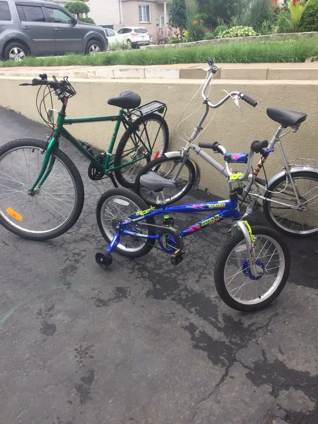 Vélos  pliables et autres les prix sont variés. in Cruiser, Commuter & Hybrid in Laval / North Shore - Image 2