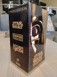Star Wars original trilogy (eps 4, 5, 6) Special Edition VHS box