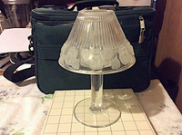 Antique Glass Candle Lamps