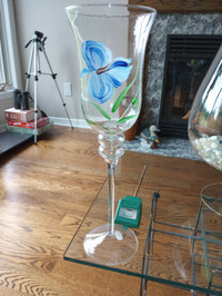 Tall Glass or Vase