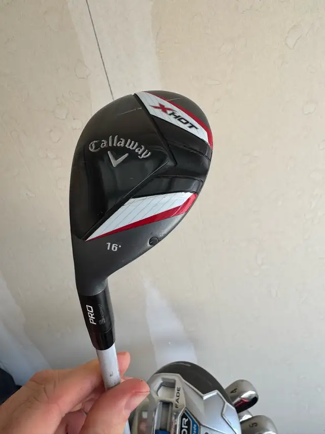 Callaway X-Hot Pro Hybrid 16° LH Left Hand Golf Club