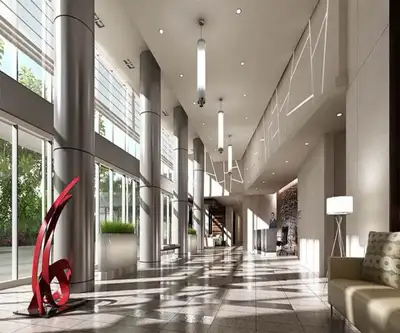luxury 1BR Condo - Kennedy 401 wifi & parking incl.