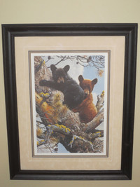 Carl Brenders Limited Edition Print – High Adventure-Black Bears
