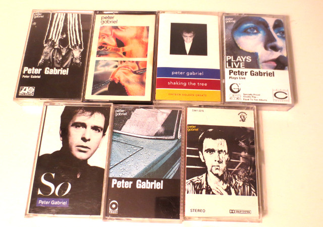 U2 and Peter Gabriel Cassette Tapes in Other in City of Halifax - Image 2