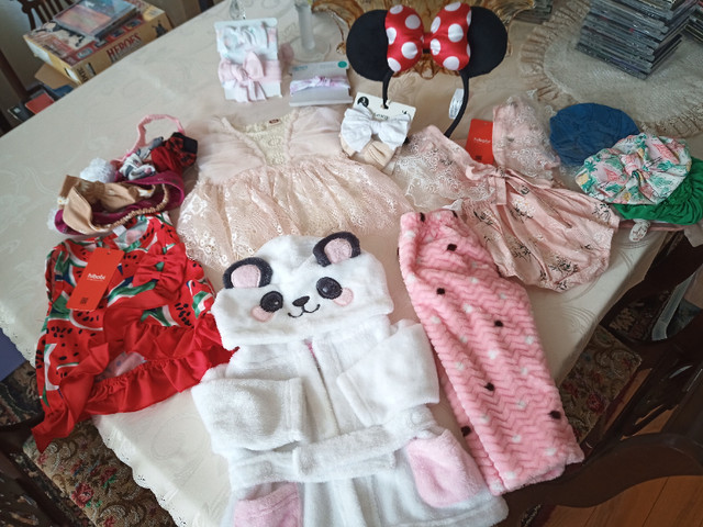 Baby clothes for a girl. Brand New items included. in Clothing - 0-3 Months in Mississauga / Peel Region