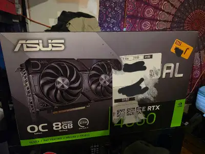 Asus RTX 4060 8gb OC edition, View more