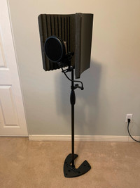 Studio Vocal Microphone Booth Recording Station