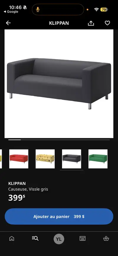 IKEA canapé, View more