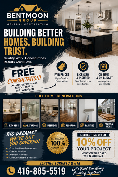 Home Renovation - General Contracting, View more