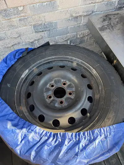 Durable Firestone Winterforce winter tires are size 215/60R16. These tires have a 95S load and speed...