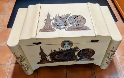 Large Antique Chinese Chest, View more
