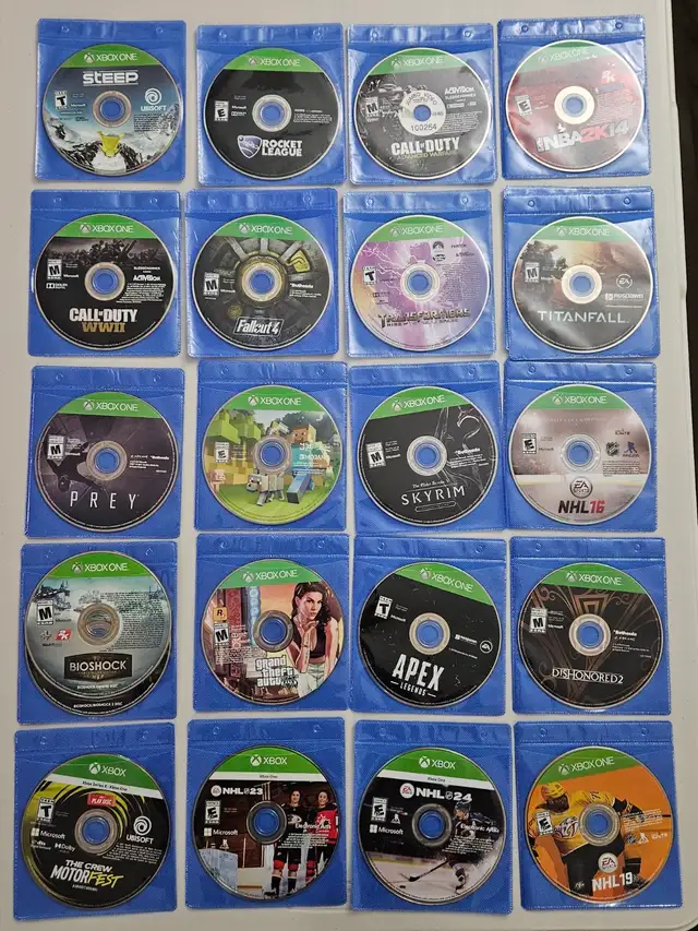 Loose Xbox One Games - Individually Priced - $5 & Up