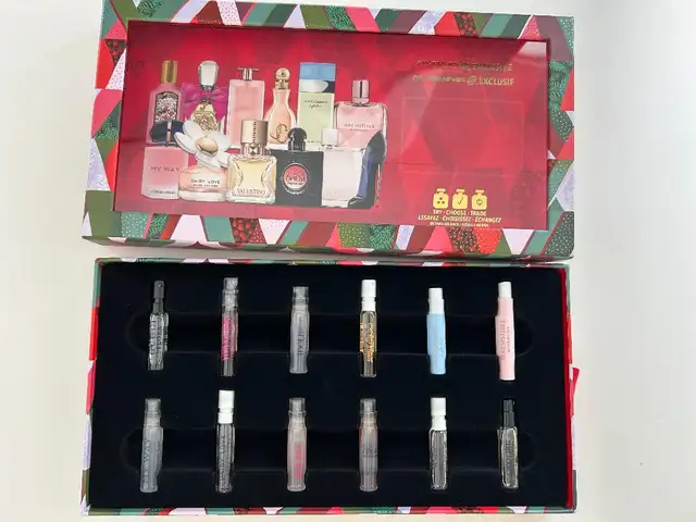 12 pieces Gucci YSL Lancôme perfume samples gift set new63384461804163128