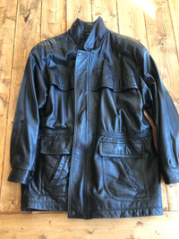 Leather Jacket (Real) -   Dimitri - Manteau de   vrai cuir