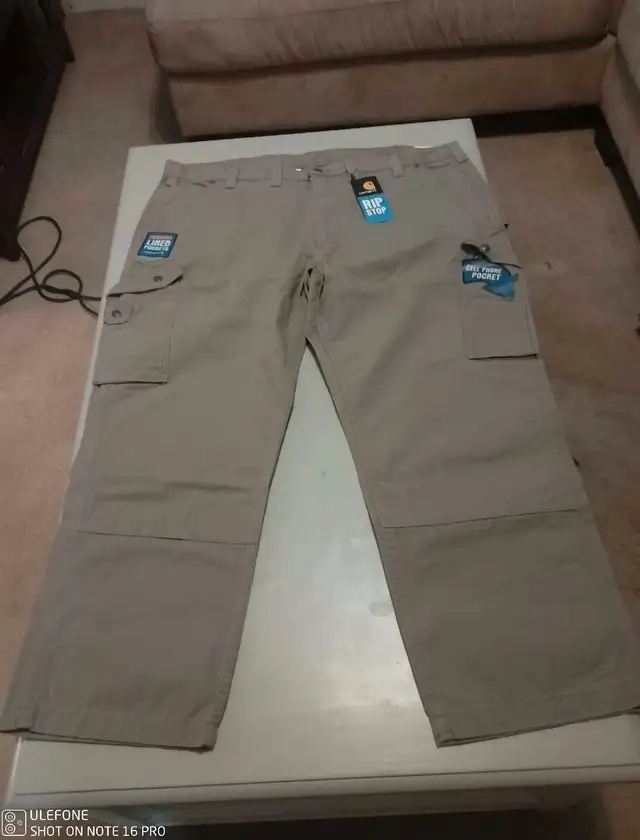 BNWT CARHARTT RIPSTOP WORK PANTS in Men's in Kitchener / Waterloo - Image 4