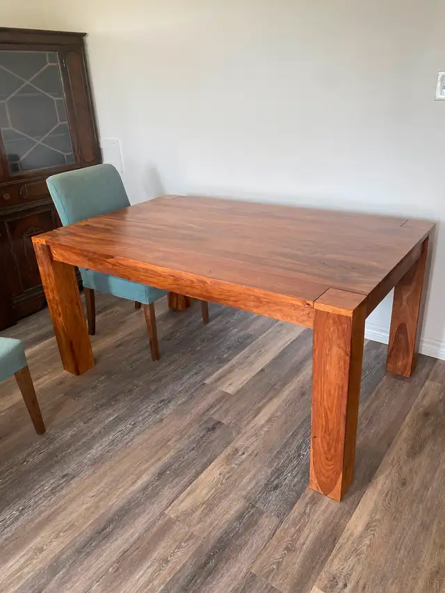 Acacia Dining Table 75-107”62863273359874121